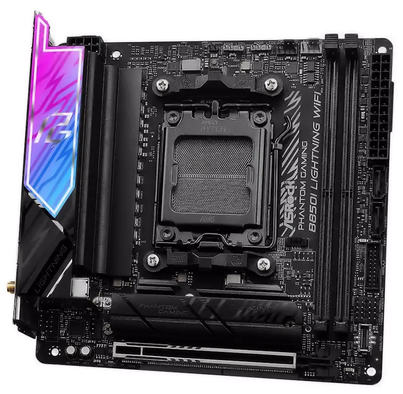 Informático Soto del Real - Montaje Placa Base ASRock B850I Lightning WiFi Gaming PC Soto del Real