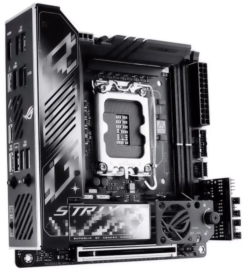 Informático Soto del Real - Montaje ASUS ROG STRIX Z890-I GAMING WIFI Soto del Real